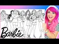 Coloring Barbie Friends Coloring Pages Barbie Dreamhouse Characters Coloring s