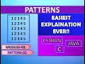 Patterns in C Python and Java Pattern 03 Module 1 Logic Building Placement Interviews