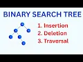 Binary Search Tree in DSA Data Structures and Algorithms TechidZ By Srinivas