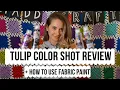 3 Ways to use Tulip Color Shot Instant Fabric Spray