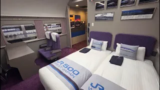 Staying at Japan’s 500 Series Shinkansen Hotel That Feels Like a Real Train 🚄 🏨