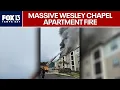Live Wesley Chapel apartment fire update