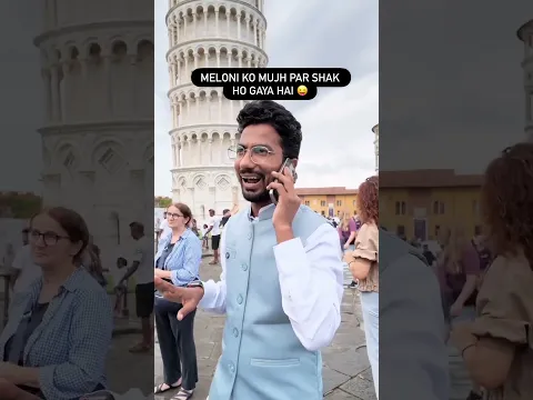 मेलोनी को मुझ पर शक हो गया है #shortvideo #shyamrangeela #italy #meloni