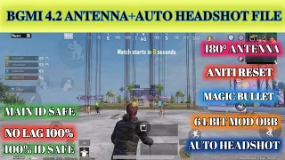  working bgmi 4 2 0 anti reset main id 100 safe 
