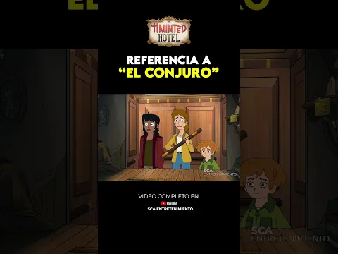 Referencia a "El Conjuro" En El Hotel Embrujado Temporada 2 #youtubeshorts
