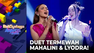 lyodra x mahalini medley song dahsyatnya awards 2023