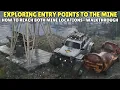 RoadCraft Find and explore potential entry points to the Mine in Sunken Map