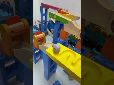 マーブルランレース Trix Track and HABA mixed course 238 #マーブルラン #marblerun #marblesrace #ビー玉転がし #TrixTrack