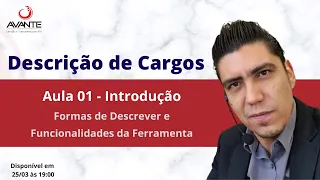 Descrição de Cargos - Aula 1/3 - Introdução