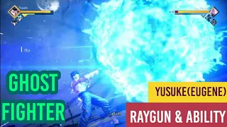 yusuke ray gun and ability ghost fighter 