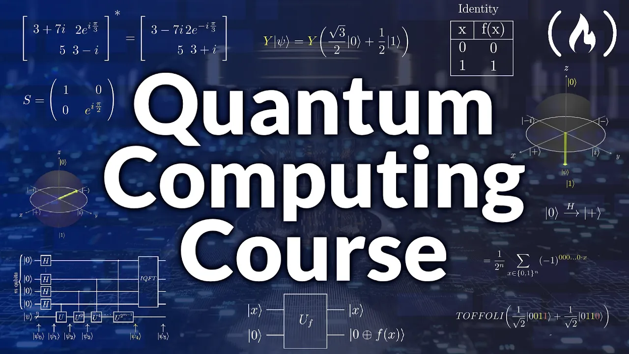 Outline Video Quantum Computing Course – Math and Theory for Beginners