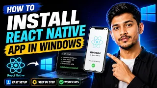 How to set up React Native App on Windows 11 - Complete Setup