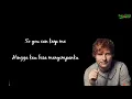 Download Lagu Ed Sheeran - Photograph - Lirik dan Terjemahan