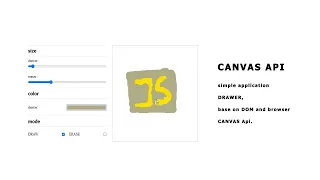 simple web paint app html css js