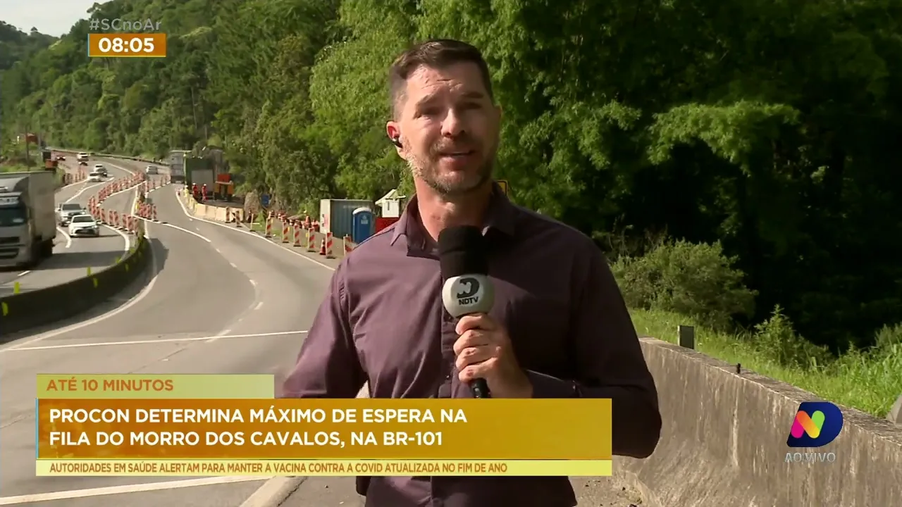 Procon determina máximo de espera na fila do morro dos cavalos, na BR-101