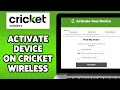 How To Activate On Cricket Wireless 2024 Cricket Wireless Device Verification Guide