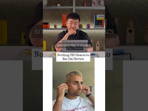 Nothing CEO reacts to Ear (3a) Review