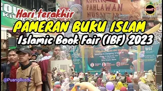 hari terakhir pameran buku islam ibf 2023 leylia nasyid faith one