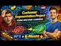 Customer Segmentation Project using Machine Learning K-Means PCA Full Tutorial