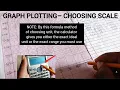 HOW TO PLOT PHYSICS GRAPH WITHIN 5 MINUTES STEP 1 CHOOSING SCALE