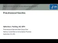 Sept 29 2021 ACIP Meeting - Pneumococcal Vaccines