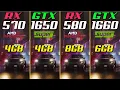GTX 1650 Super vs RX 570 vs RX 580 vs GTX 1660 Super in 2021