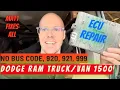 Solving the NO BUS Error on Your Dodge Ram - Easy DIY Fix 920 921 999