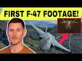 Fighter Pilot REACTS to FIRST F-47 Footage