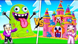 Das ULTIMATIV LUSTIGSTE Bau Battle! 🌸 Minecraft