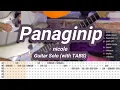 Lagu Panaginip |©nicole |【Guitar Solo Cover】with TABS