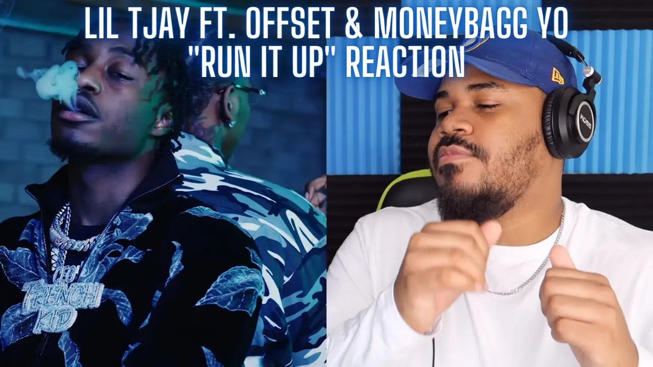Lil Tjay - Run It Up (Feat. Offset & Moneybagg Yo) [Official Video] REACTION