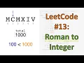 LeetCode 13 Roman To Integer