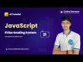 JavaScript Conditional Statements if else grading system - Part 21