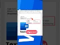 Text Alignment Secrets MS Word Proper Text Alignment