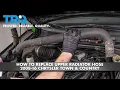 How to Replace Upper Radiator Hose 2008-16 Chrysler Town Country
