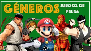 ¿Qué subgéneros hay en los Juegos de Pelea?
