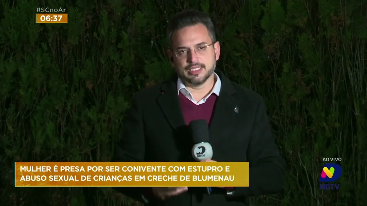 Moradora de Blumenau é presa por deixar marido estuprar crianças em creche da cidade