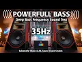 Lagu KRACHTIGE 🔥 Diepe basfrequentietest 🔊 35Hz Subwoofer Muziek \u0026 JBL Sound Check Systeem