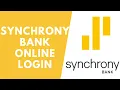 Synchrony Bank Login mysynchrony com login