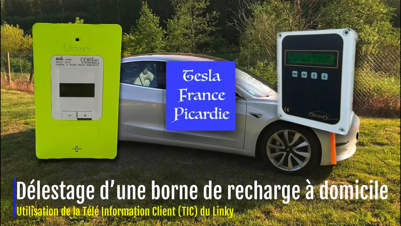 Délestage d’une borne de recharge à domicile