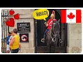 Download Lagu SCHITTERENDE Canadese bewaker lacht en zwaait naar een nerveuze bezoeker!