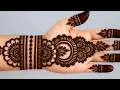 Lagu Simple Front Hand Mehndi Design। Navratri Special Mehndi Design। Mehndi ka Design। Mehndi Design । 