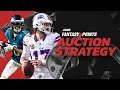 The BEST Auction Fantasy Football Draft Strategy 2026 Update
