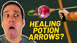 Can You Shoot a Healing Potion Into A Mouth? - D&D Mystical Busters #dnd #dungeonsanddragons