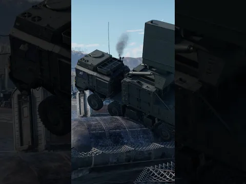 Camion Radar IRIST Aleman saltando en portaaviones. No Real #naval #warthunder #military