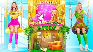 المشج عة الفقيرة المحبوبة مقابل الغنية الغير محبوبة الجزء الثاني الفوز في منافسة حفلة التخرج 