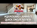 Aquaguard Laminate from Floor and Decor - Our Quick Onsite Review by The Hardwood Guys