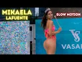 Mikaela Lafuente in SLOW MOTION New York Swim Week 2023