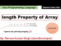 length property in Array Java Programming Language Java