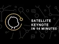 GitHub Satellite 2019 Opening Keynote in 14 minutes